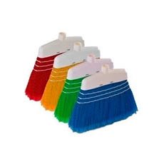 Escoba profesional cordones 100% fibra